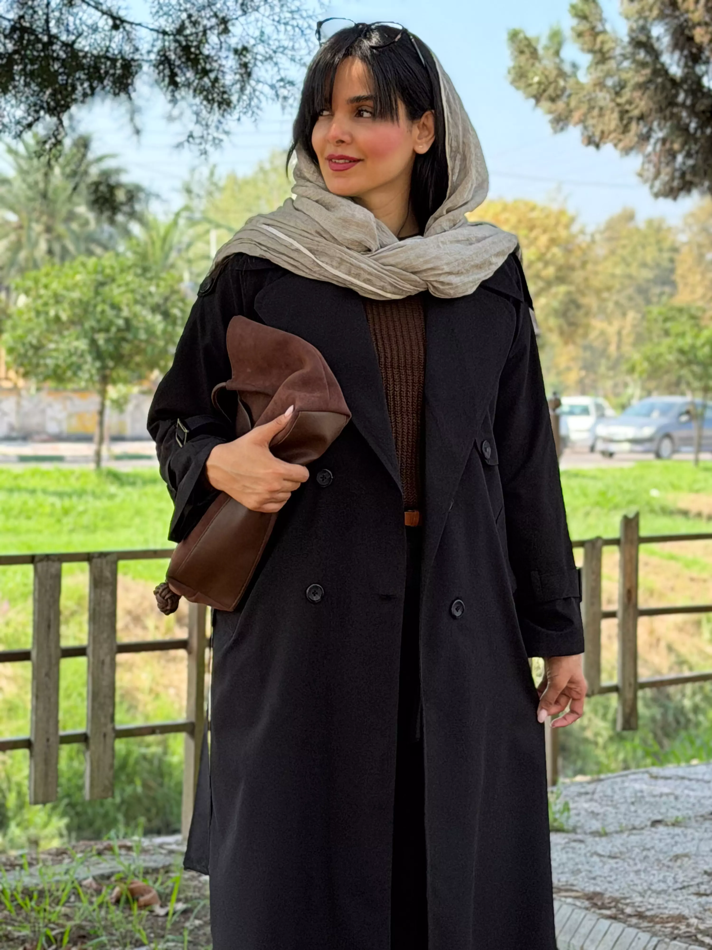بارونی بلند آستردار | استایل تو